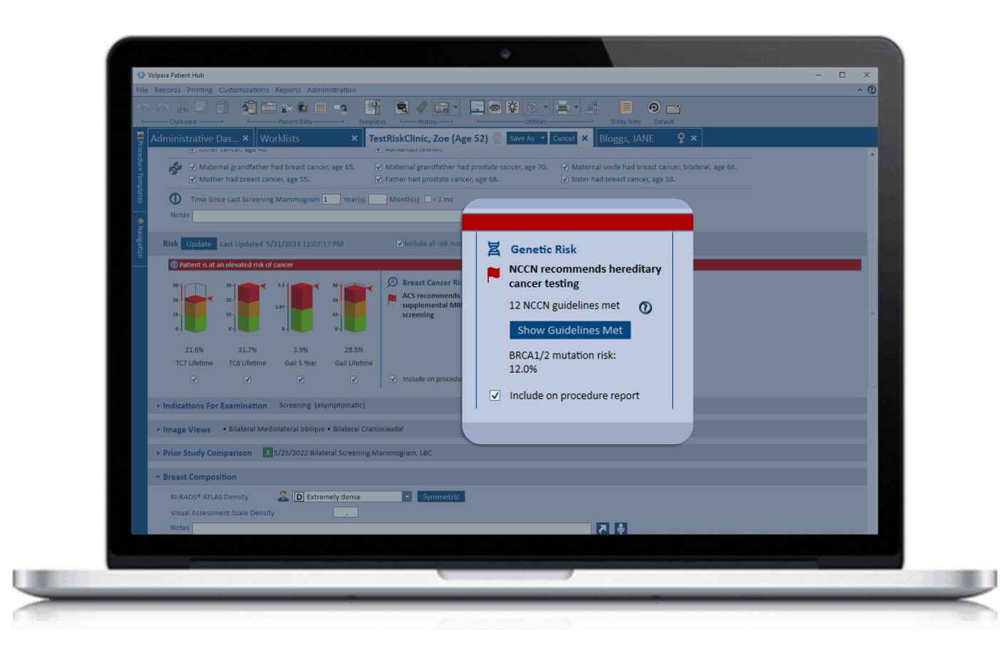 Risk assessment integration